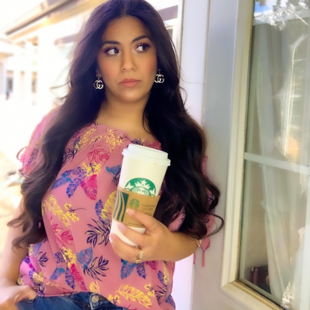 Pink top